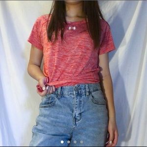 red under armour shirt
